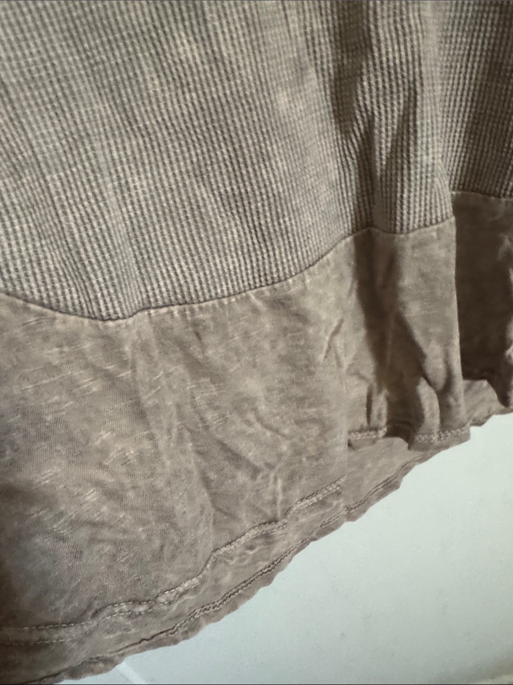 Freeloader Lightweight Ribbed Long-Sleeve Top  S - Picture 4 of 6